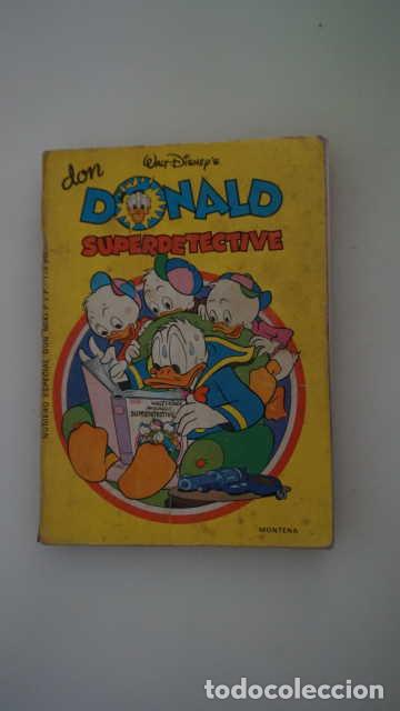 Tebeos: NUMERO ESPECIAL DON MIKI, DON DONALD SUPERDETECTIVE, MONTENA