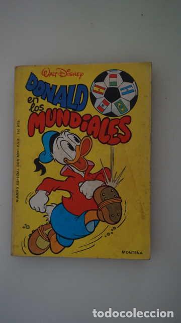 Tebeos: NUMERO 4 ESPECIAL DON MIKI, DONALD EN LOS MUNDIALES, MONTENA, WAT DISNEY