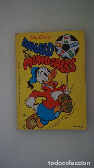 Tebeos: NUMERO 4 ESPECIAL DON MIKI, DONALD EN LOS MUNDIALES, MONTENA, WAT DISNEY
