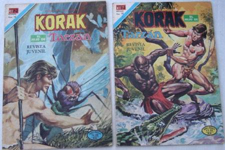 Tebeos: KORAK EL HIJO DE TARZAN.
