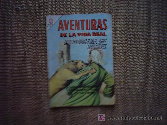 Tebeos: AVENTURAS DE LA VIDA REAL N&ordm; 123. 1966. EMBOSCADA EN N&Iacute;NIVE. - Foto 1