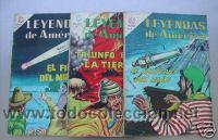 BDs: LEYENDAS DE AMERICA. LOTE COMICS N&ordm; 100,105,106. C1368