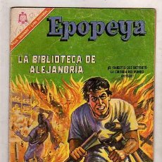 Tebeos: EPOPEYA - LA BLIBLIOTECA DE ALEJANDRÍA Nº100 - NOVARO. Lote 25813191