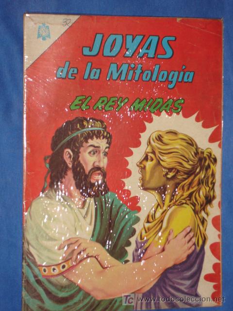Tebeos: JOYAS DE LA MITOLOG&Iacute;A N&deg; 32 - EL REY MIDAS  *NOVARO *