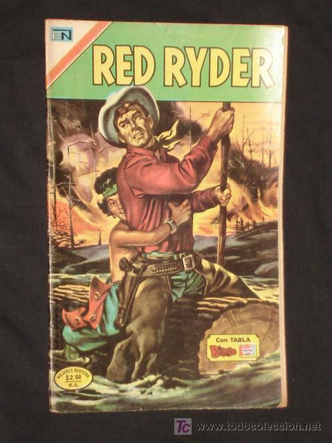 Tebeos: RED RYDER N&deg;345 - EL CABALLO INDOMABLE   *NOVARO *