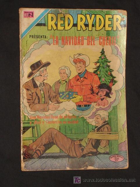 Tebeos: RED RYDER N&deg;268 - LA NAVIDAD DEL CHERIF   *NOVARO *