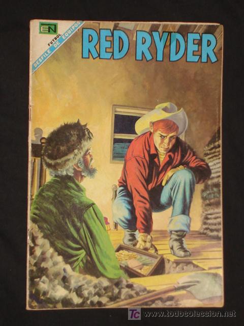 Tebeos: RED RYDER N&deg;184 - FUGA AL AMANECER    *NOVARO *