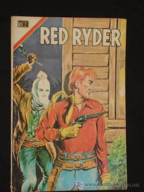 Tebeos: RED RYDER N&deg;165 - EL JINETE ENCAPUCHADO   *NOVARO *