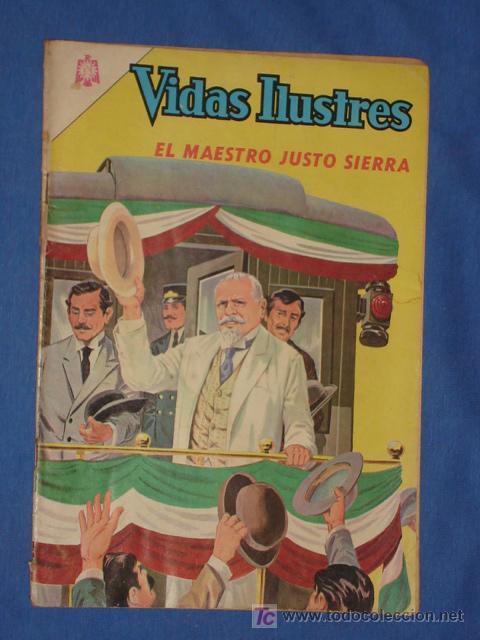 Giornalini: VIDAS ILUSTRES N&deg;120 EL MAESTRO JUSTO RIVERA   *NOVARO *