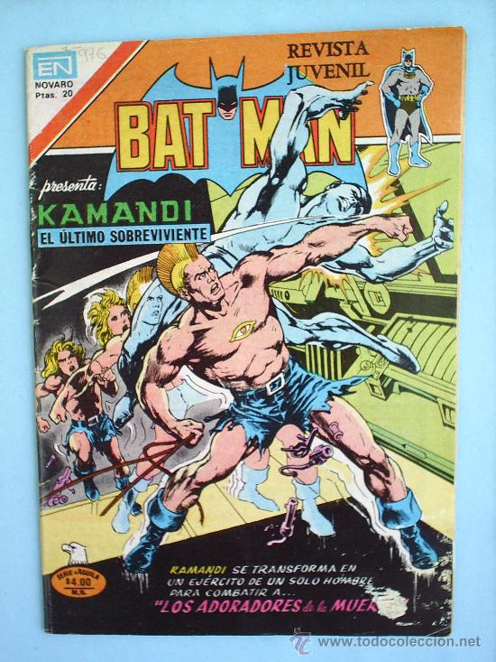 Giornalini: BAT-MAM-KAMANDI-EL ULTIMO SUPERVIVIENTE-1979-SERIE AGUILA
