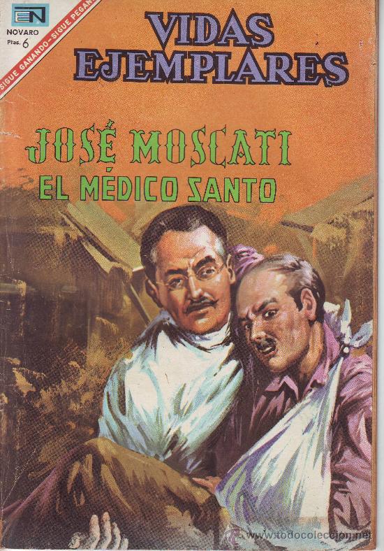 BDs: VIDAS ELEMPLARES N&ordm; 242: JOSE MOSCATI EL MEDICO SANTO.NOVARO 1967