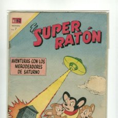 Tebeos: EL SUPER RATÓN - AVENTURAS CON LOS MERODEADORES DE SATURNO - EDITORIAL NOVARO. Lote 19184313