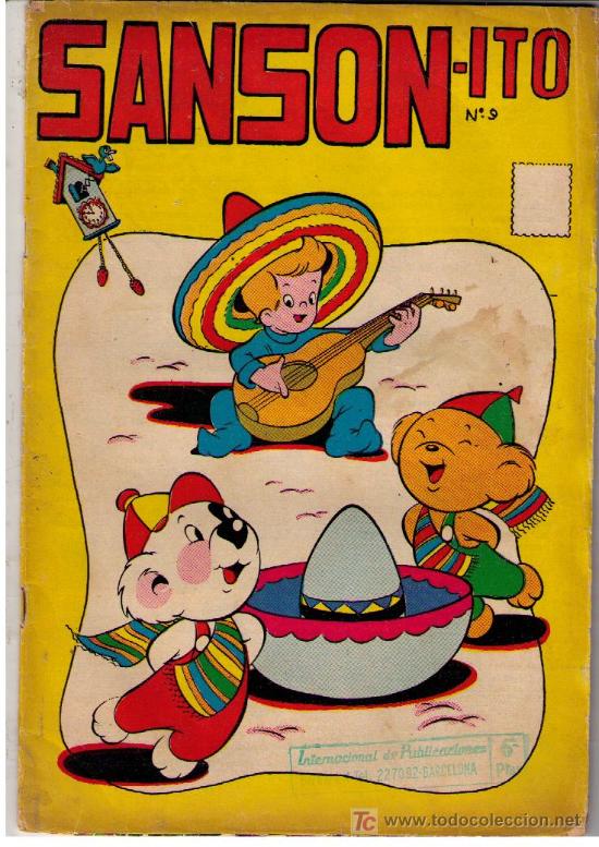 Tebeos: Sanson-ito n&ordm; 9. A&ntilde;o 1958 - Foto 1