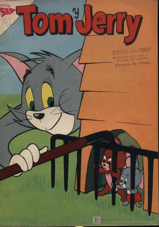 Tebeos: Tom y Jerry. n&ordm; 142 a&ntilde;o 1960 - Foto 1