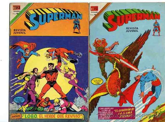 Tebeos: SUPERMAN- N&ordm; 988 Y 989, EDITORIAL NOVARO, A&Ntilde;O 1974 CAJA 168 COCINA