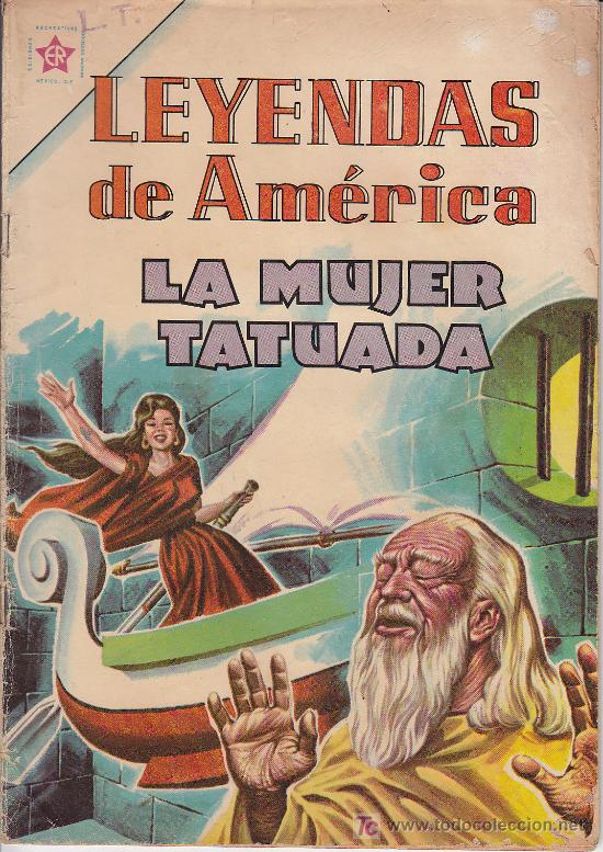 Tebeos: LEYENDAS DE AMERICA - LA MUJER TATUADA - Nº 81 NOVARO 1962 - Foto 1 - 26567602