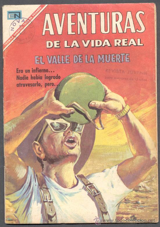 Tebeos: AVENTURAS DE LA VIDA REAL EL VALLE DE LA MUERTE