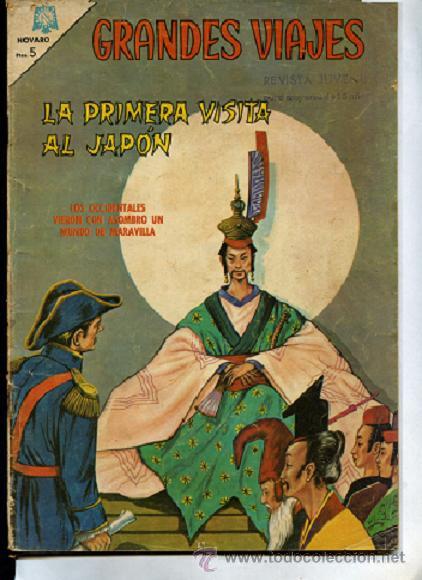 BDs: GRANDES VIAJES : LA PRIMERA VISITA AL JAPON, NOVARO 1966 n&ordm; 39