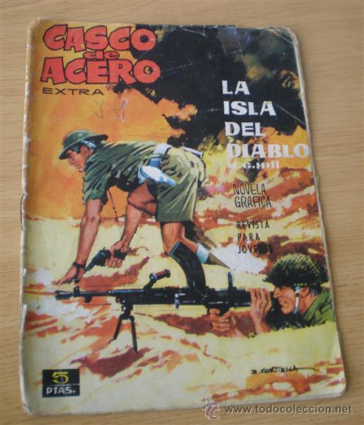 Tebeos: CASCO DE ACERO extra .. n&ordm; 7 .. A&ntilde;o 1961 - Foto 1