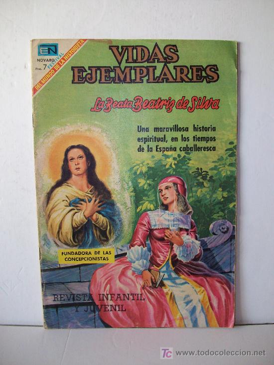 Tebeos: Vidas Ejemplares: LA BEATA BEATRIZ DE SILVA, n&ordm; 291 - Foto 1