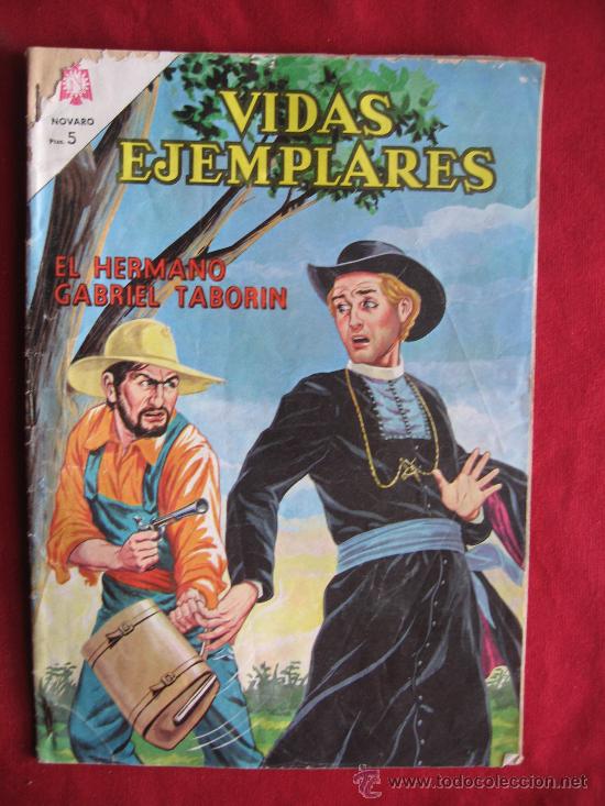 Tebeos: VIDAS EJEMPLARES - EL HERMANO GABRIEL TABORIN - Foto 1