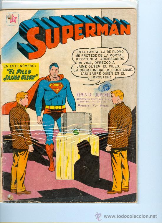 Tebeos: Superm&aacute;n Novaro. N&uacute;m. 179 (1959). - Foto 1