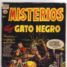Tebeos: MISTERIOS DEL GATO NEGRO N° 7 - LA PRENSA MEXICANA