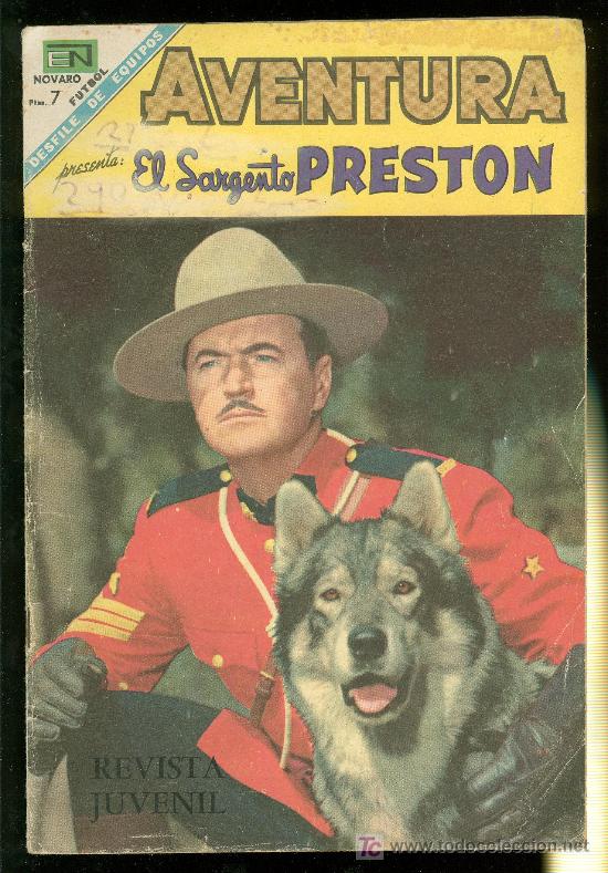 Tebeos: AVENTURA. EL SARGENTO PRESTON. N&ordm; 555. - Foto 1