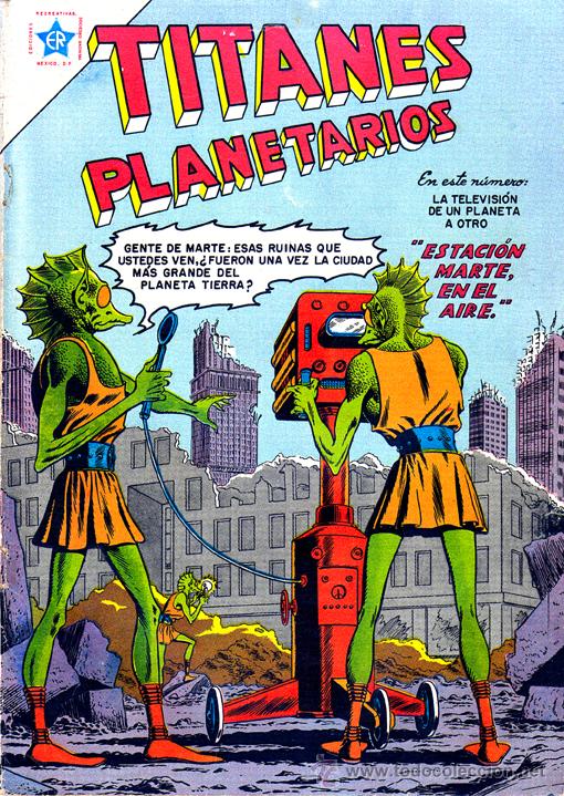 BDs: Titanes Planetarios /Editorial Novaro// Reimpresiones Excelente Calidad