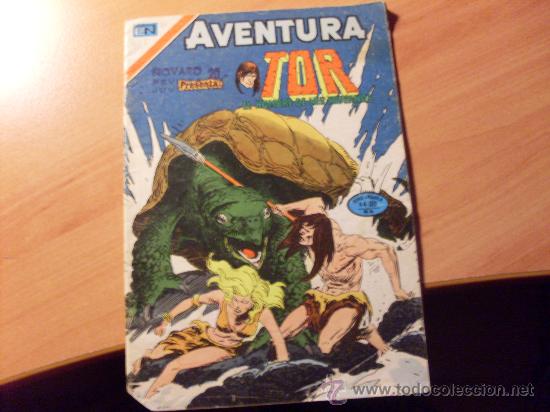 Tebeos: AVENTURA TOR HOMBRE DE LAS CAVERNAS N&ordm; 2 - 858 NOVARO SERIE AGUILA 1977 (COIB121)