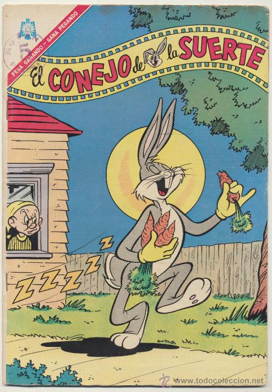 Tebeos: El conejo de la suerte n&ordm; 252. Novaro 1966. - Foto 1
