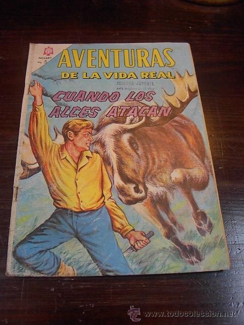 Tebeos: Aventuras de la vida real. Ed. Novaro, n&ordm; 117