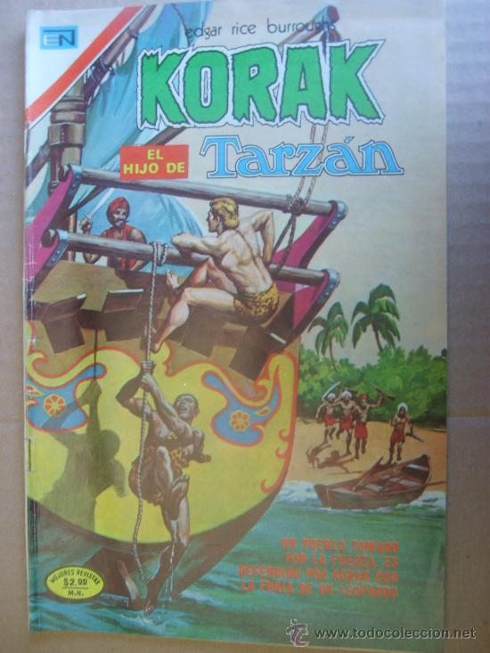 Tebeos: KORAK, EL HIJO DE TARZAN # 24 NOVARO MEXICO 1974