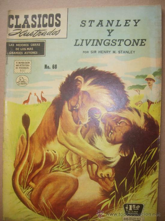 Comics: STANLEY Y LIVINGSTONE CLASICOS ILUSTRADOS # 68 LA PRENSA MEXICO 1958