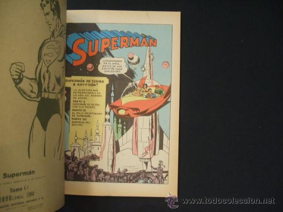 Tebeos: SUPERMAN - LIBRO COMIC - TOMO LI - EDITORIAL NOVARO - - - Foto 2