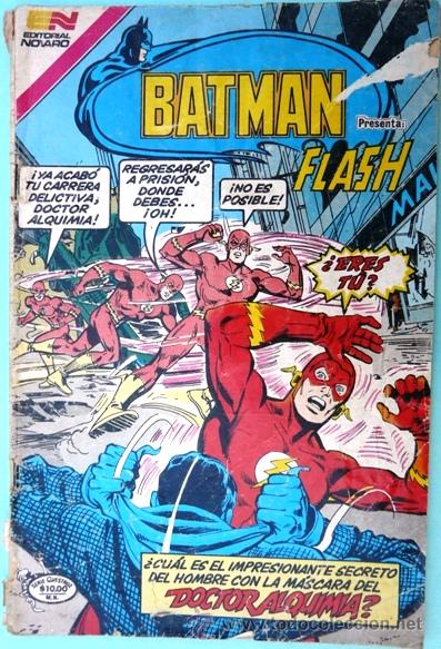 Tebeos: BATMAN # 3-34 - AÑO 1982 - SERIE AVESTRUZ NOVARO - PRESENTA FLASH - 32 PAG COMPLETA