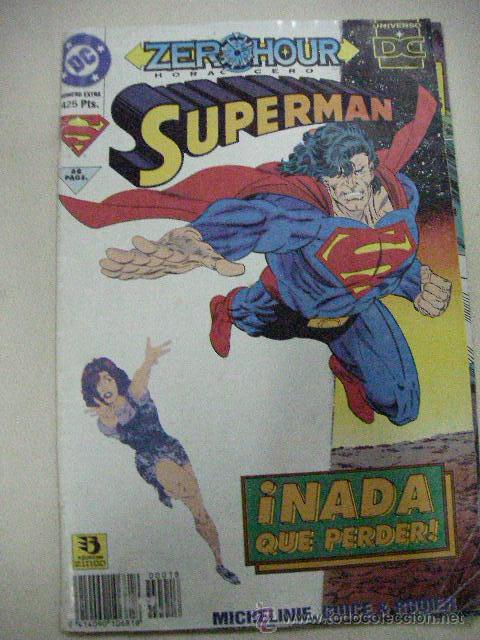 Tebeos: ANTIGUO COMIC SUPERMAN UNIVERSO DC ZEROHOUR - Foto 1
