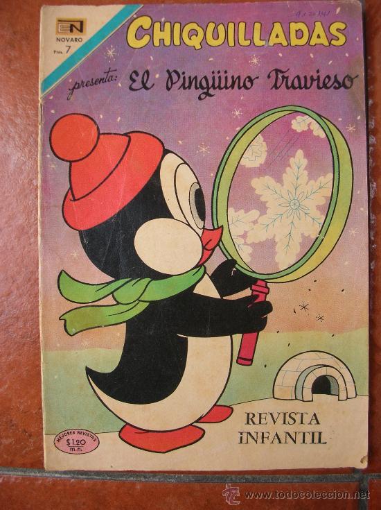 Tebeos: NOVARO N&ordm; 293 A&Ntilde;O 1971 CHIQUILLADAS  : EL PINGUINO TRAVIESO
