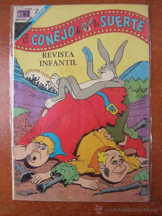 Tebeos: NOVARO N&ordm; 281 A&Ntilde;O 1968: EL CONEJO DE LA SUERTE - Foto 1