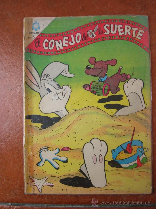 Tebeos: NOVARO N&ordm; 231 A&Ntilde;O 1966: EL CONEJO DE LA SUERTE - Foto 1