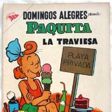 Tebeos: DOMINGOS ALEGRES # 196 - PAQUITA LA TRAVIESA - JIMMY HATLÓ - NOVARO (SEA) - 1957 - EXCELENTE ESTADO. Lote 31622712