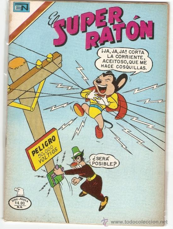 Livros de Banda Desenhada: EL SUPER RATON N&deg; 2-405 * NOVARO * SERIE AGUILA *