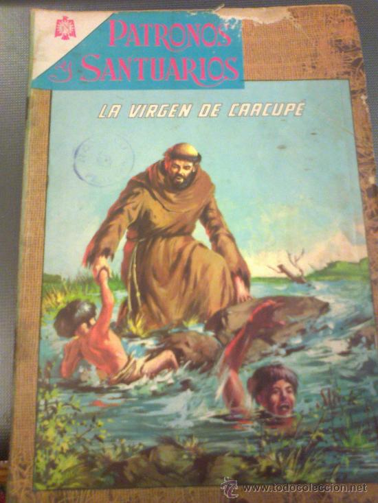 Tebeos: Patronos y Santuarios. La Virgen de Caacup&eacute;. A&ntilde;o 1, n&ordm;2.  Novaro.