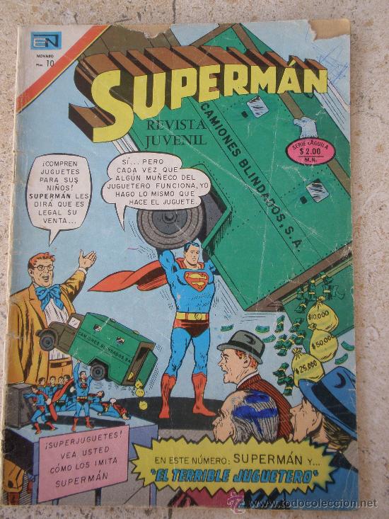Tebeos: SUPERMAN ED NOVARO SERIE AGUILA Nº 1022