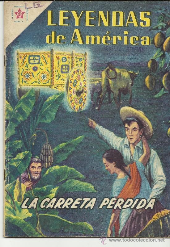 Tebeos: Leyendas de america.Las carretas perdidas a&ntilde;o IV numero 42 1959