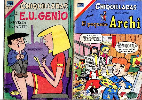 BDs: CHIQUILLADAS PEQUE&Ntilde;O ARCHI 406 Y  372 Y 316 9 E UNIDAD   ARMRIO DE ISA CAJA NOVARO