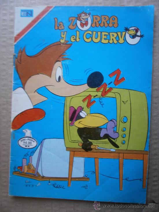 Tebeos: LA ZORRA Y EL CUERVO # 2-443 SERIE AGUILA ED. NOVARO MEXICO 1978