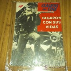 Tebeos: CLASICOS DEL CINE Nº 45 DE 1960 ”PAGARON CON SUS VIDAS” CINE -FILM CAWBOYS -WESTER