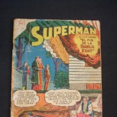 Tebeos: SUPERMAN - Nº 138 - 11 JUNIO 1958 - NOVARO - . Lote 36156986