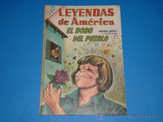 Tebeos: LEYENDAS DE AM&Eacute;RICA N&ordm; 115 - EL BOBO DEL PUEBLO